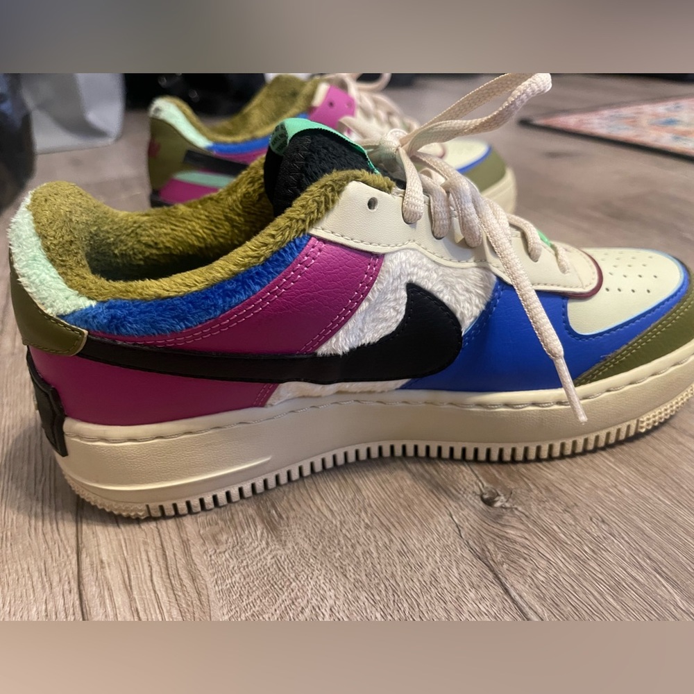 Custom Multicolored Air Force 1s - image 7